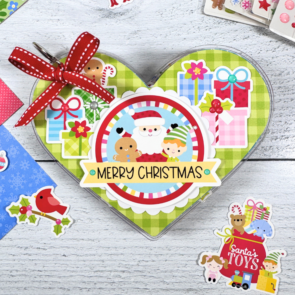 Acrylic Heart Shaped Album