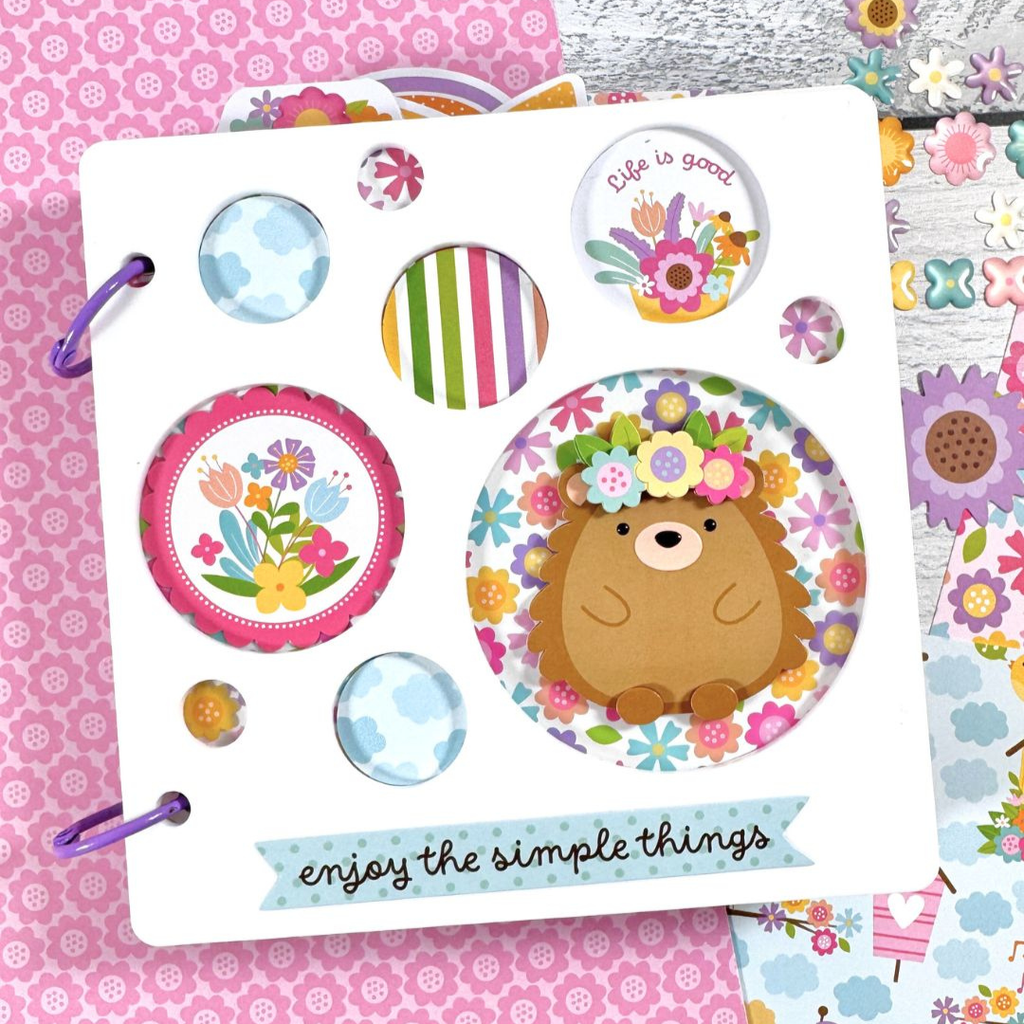 Acrylic Peek-A-Boo Circles Album
