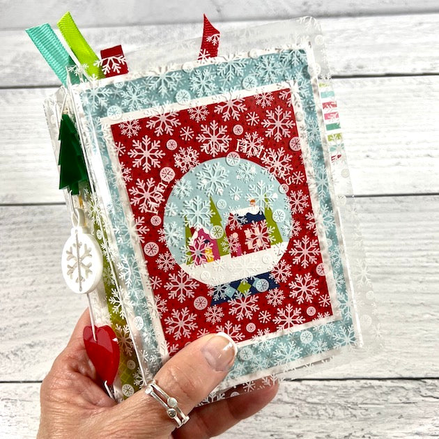 Home For The Holidays Christmas Scrapbook Album by Artsy Albums