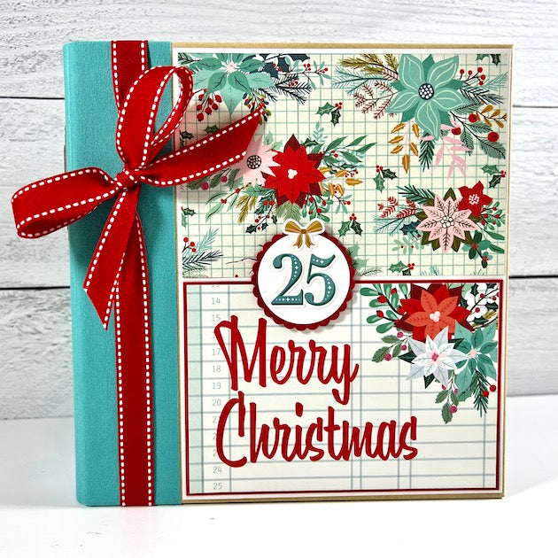 Christmas Scrapbook Album Instructions for Daily December Holiday photos By Artsy Albums