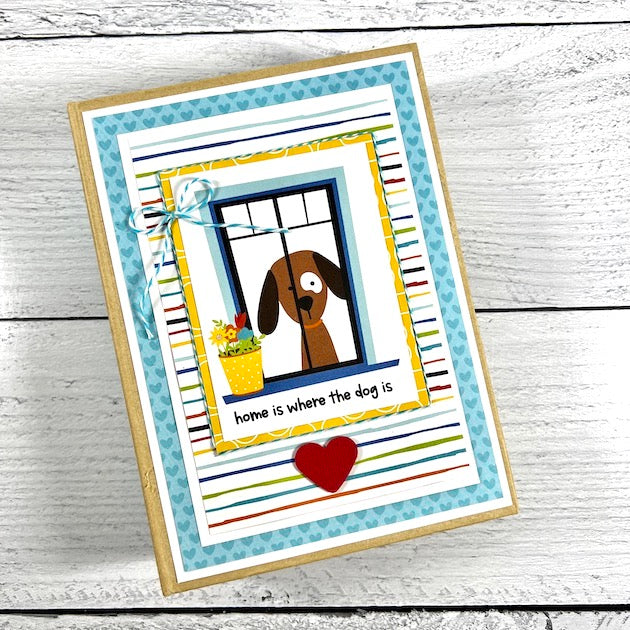 Dog Bow Wow scrapbook album instructions by Artsy Albums