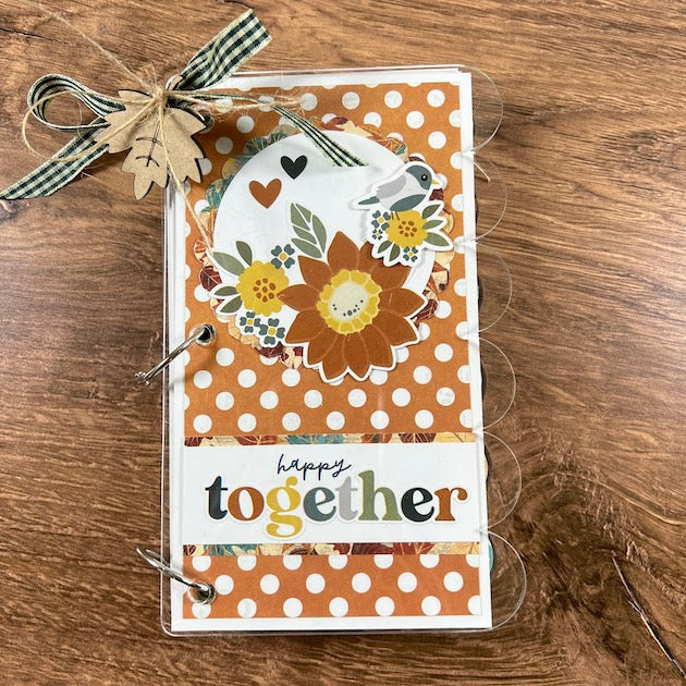 Fall Happy Together Family Acrylic Scrapbook Album By Artsy Albums