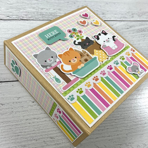 Here Kitty Kitty Cat Scrapbook Album By Artsy Albums