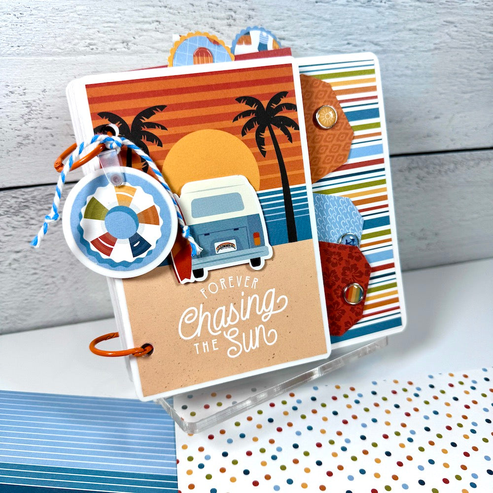 Chasing the Sun Summer Scrapbook by Artsy Albums