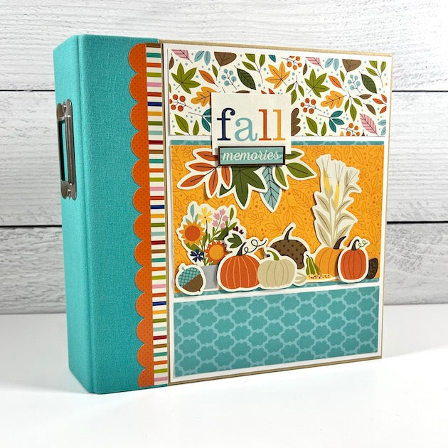 Fall Memories Scrapbook Instructions by Artsy Albums