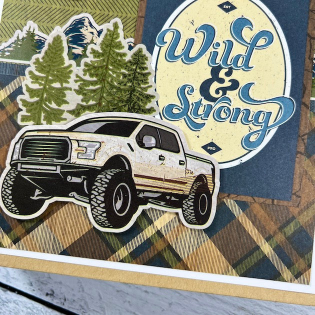 Wild and Strong Scrapbook Album by Artsy Albums