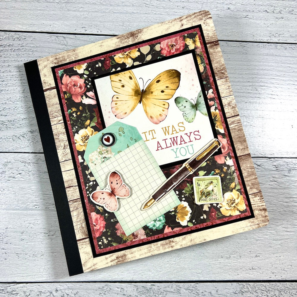 It Was Always You Scrapbook by Artsy Albums made with a Simple Stories collection