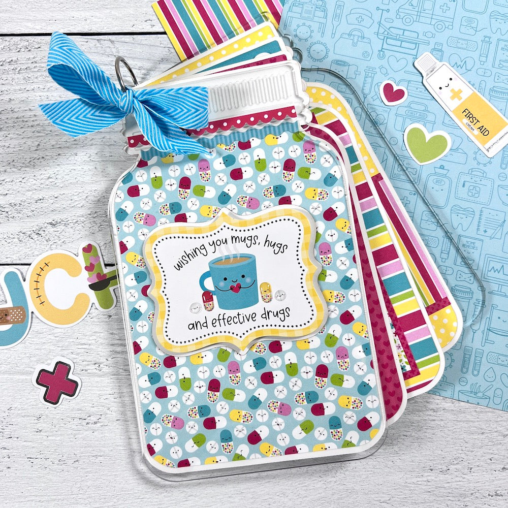 Acrylic Jar Shaped Album