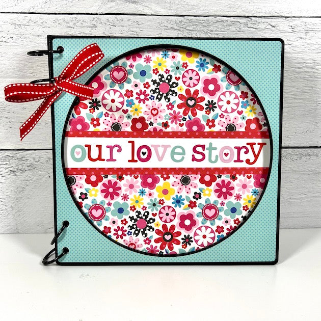 Acrylic Square Circle Window Album