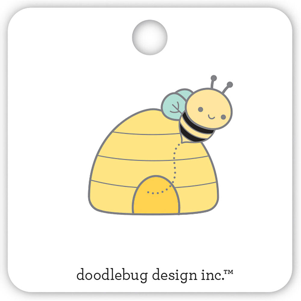 Doodlebug Design - Bee Happy Collection - Collectible Pin - Honey Bee