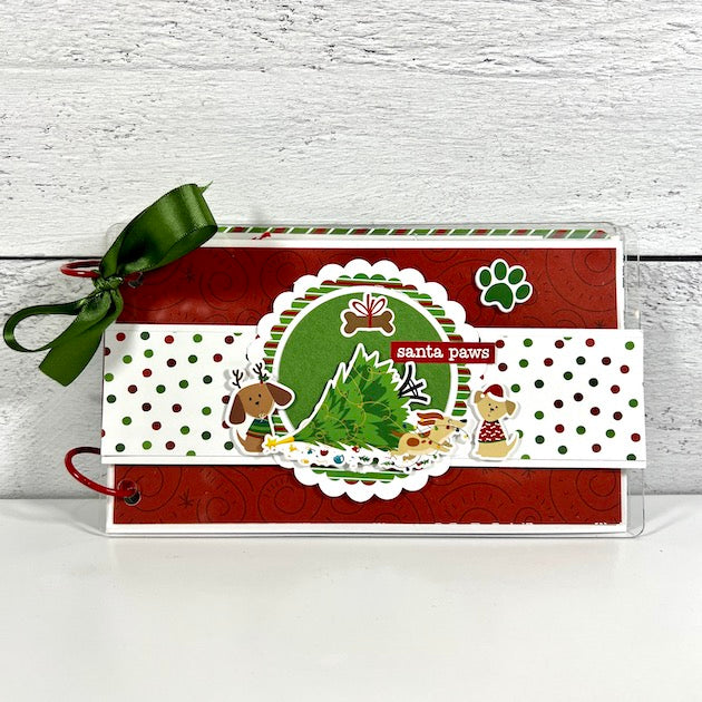 Santa Paws Dog Christmas Scrapbook By Artsy Albums