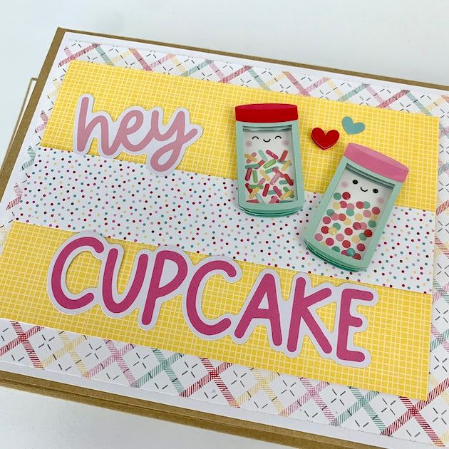 Instructions for Baked With Love Scrapbook Album, Digital Download