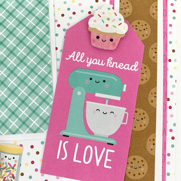 Baked With Love Scrapbook Instructions ONLY