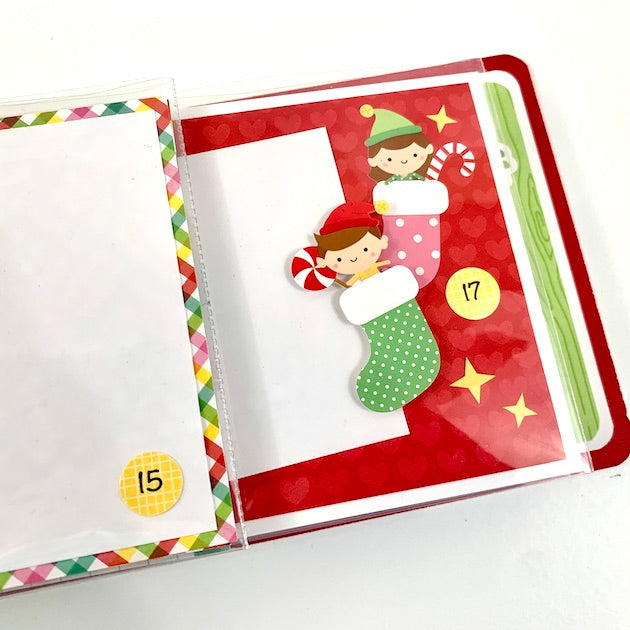 The Elf Made Me Do It Scrapbook Instructions ONLY