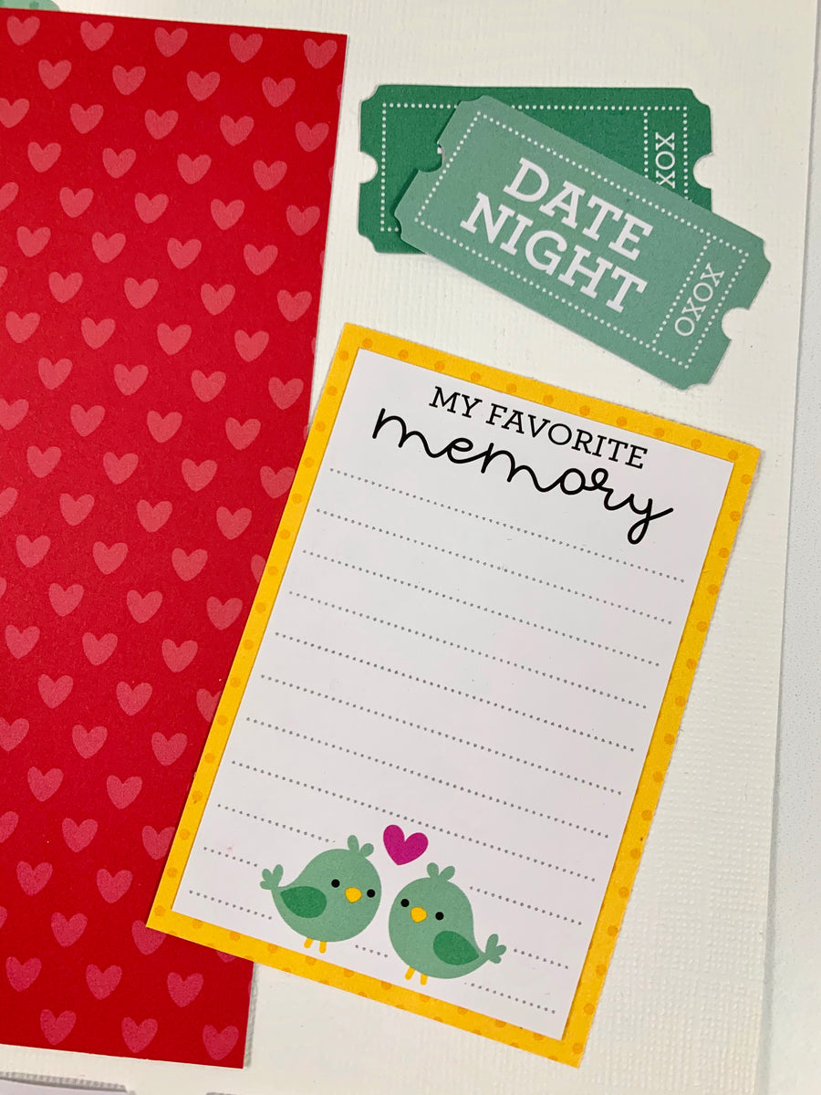 12x12 Love Notes Layout Instructions – Artsy Albums