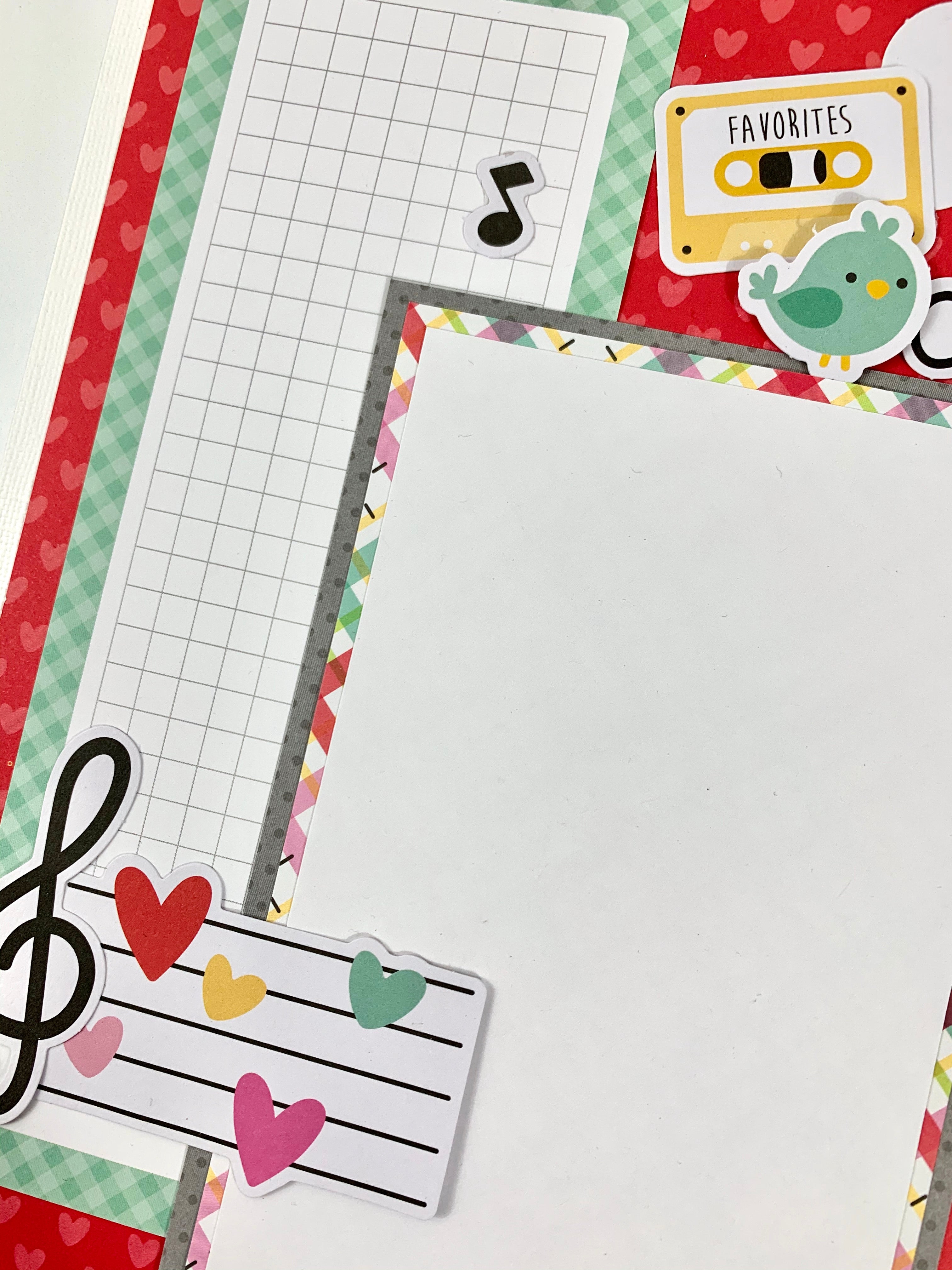 12x12 Love Notes Layout Instructions – Artsy Albums