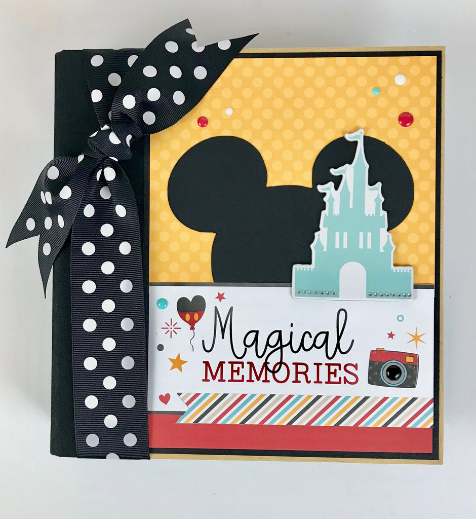 Magical Memories Disney Themed Scrapbook by Artsy Albums