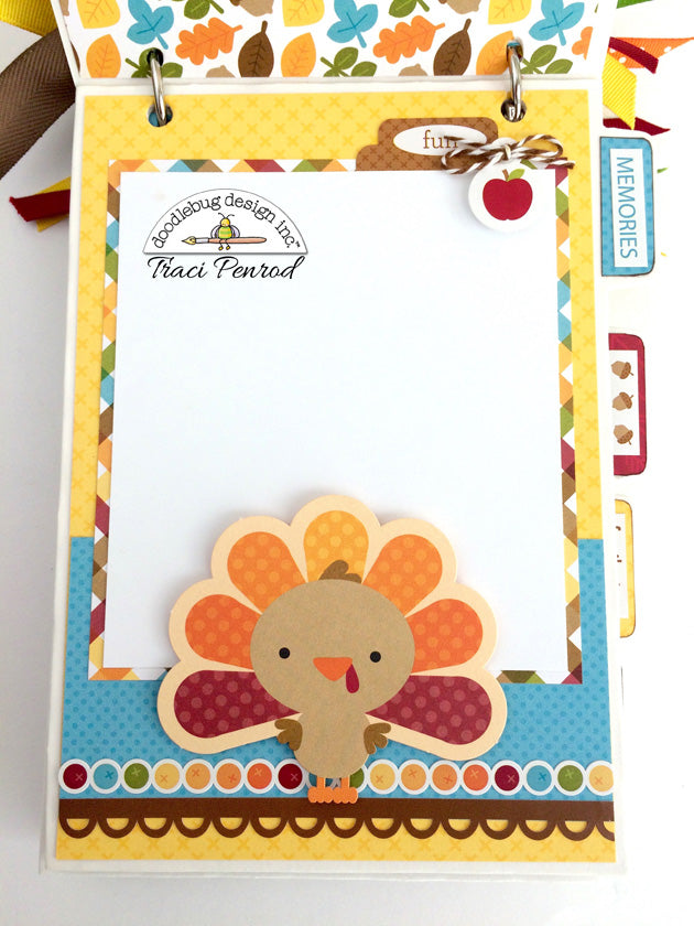 Fall Friends Scrapbook Instructions ONLY
