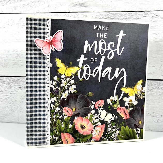 Make the Most of Today Friend & Family Scrapbook Album By Artsy Albums