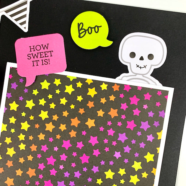 12x12 Fab-BOO-lous Halloween Layout Instructions, Digital Download