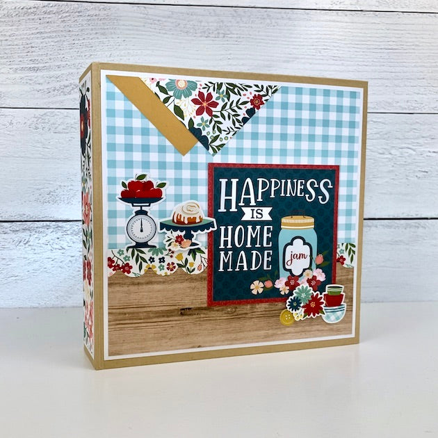 Happiness is Homemade Scrapbook Instructions, Digital Download – Artsy Albums homemade scrapbook