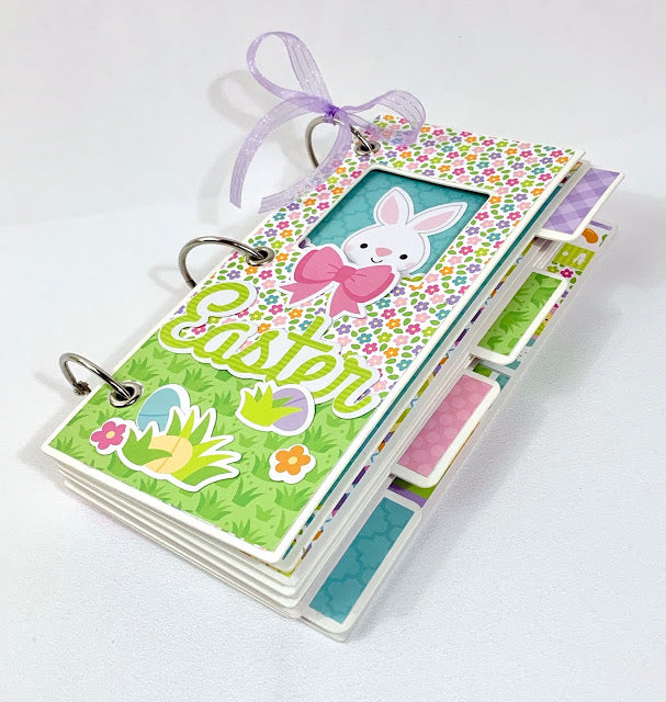 Hoppy Easter Scrapbook Instructions ONLY
