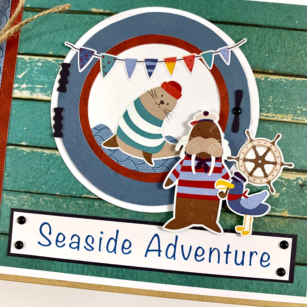 Seaside Adventure Scrapbook Instructions ONLY