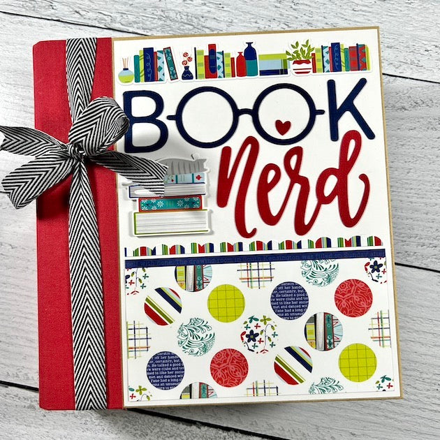 Book Nerd Scrapbook Instructions ONLY – Artsy Albums