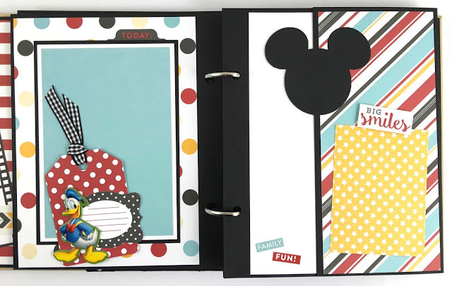 Mouse Memories, Disney Themed Scrapbook Instructions ONLY