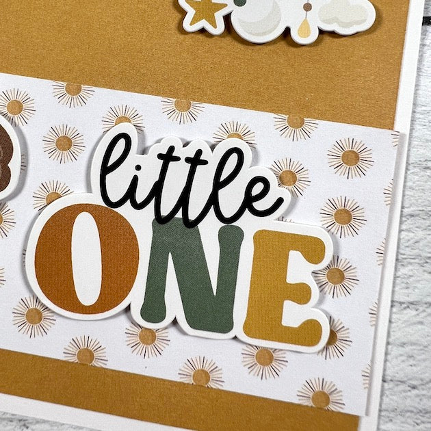 Gender Neutral Baby Greeting Card kit