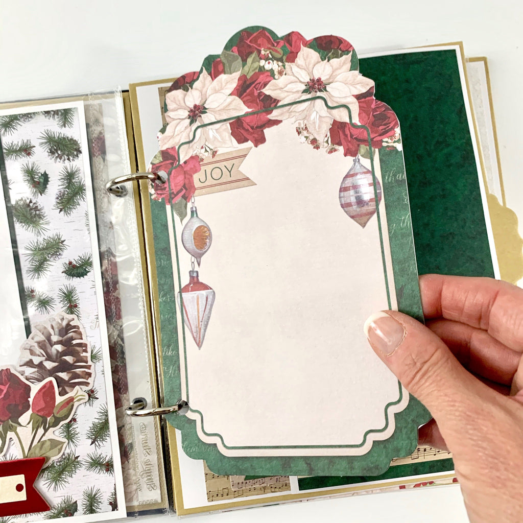 Merry Christmas Scrapbook Instructions ONLY