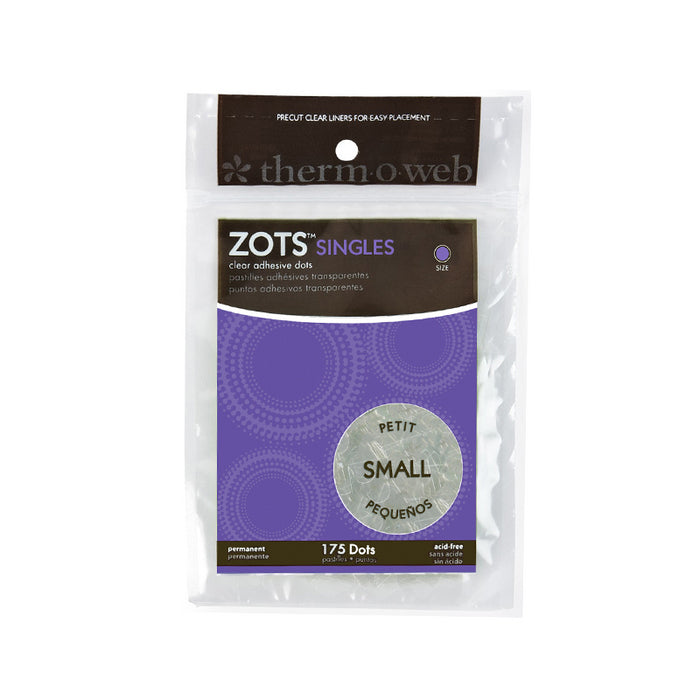Therm O Web Memory Zots, Clear Adhesive Dots - Small – Artsy Albums
