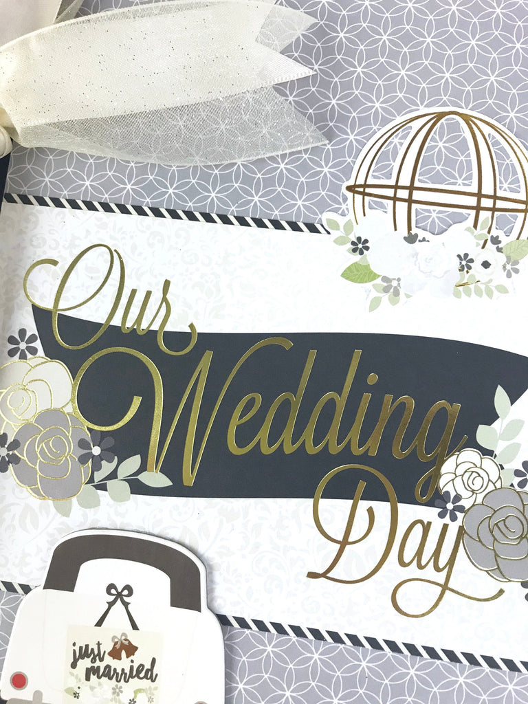 Always & Forever Wedding Scrapbook Instructions ONLY