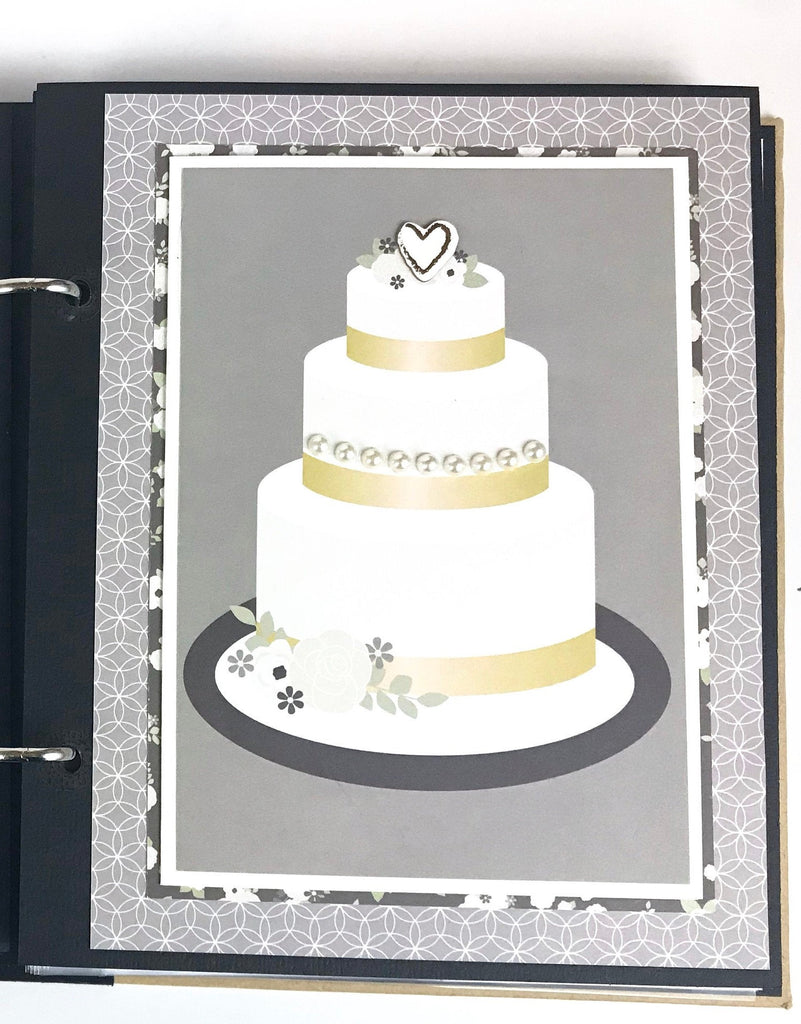 Always & Forever Wedding Scrapbook Instructions ONLY
