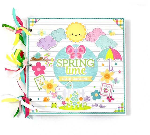 Simply Spring Time Mini Scrapbook by Artsy Albums