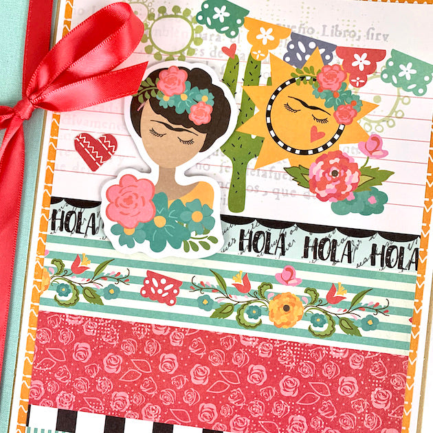 Solecito Scrapbook Album with Day of the Dead Theme