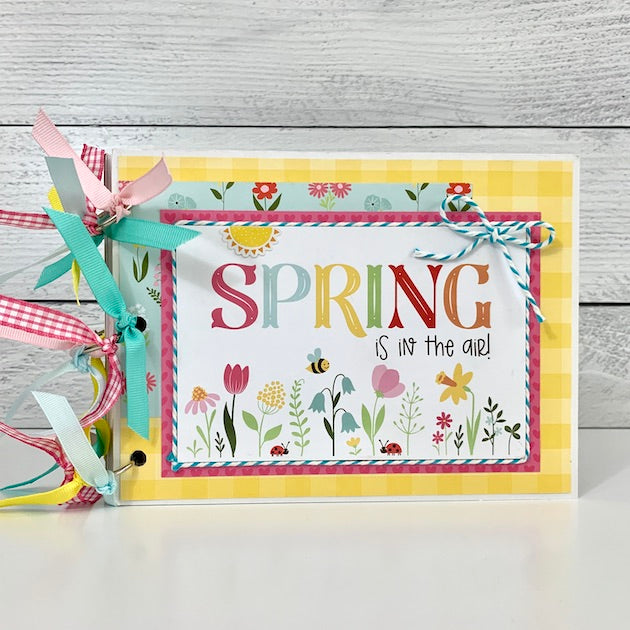 Spring is in the Air Scrapbook Instructions ONLY
