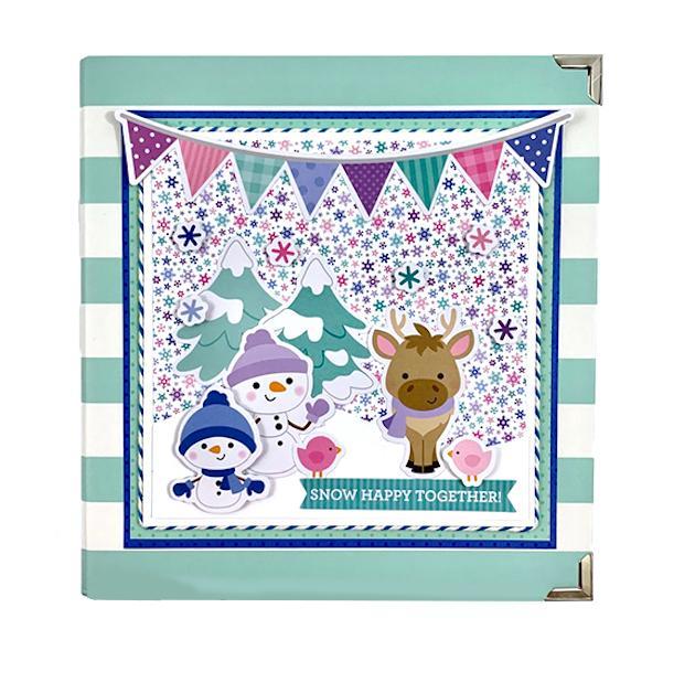 Snow Happy Together Scrapbook Instructions ONLY