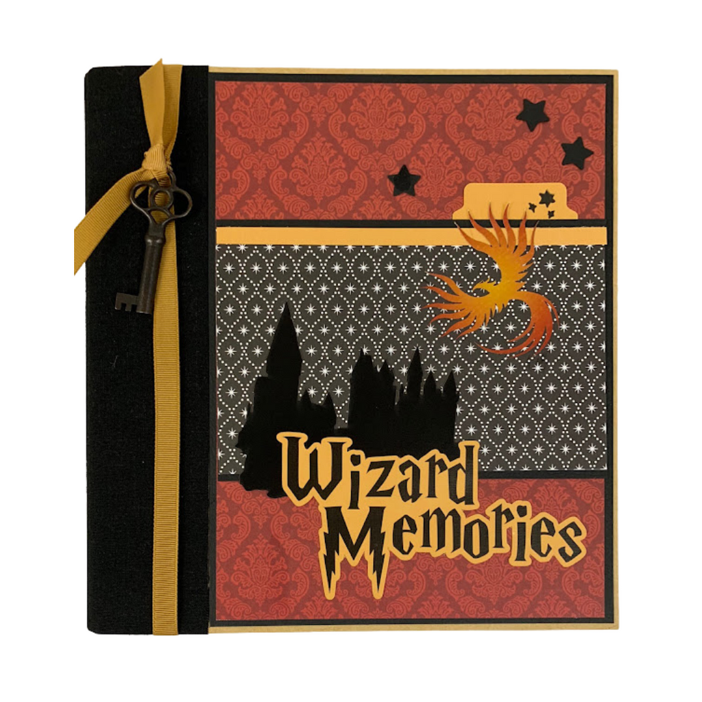 Wizard Memories Scrapbook Album Instructions, Digital Download