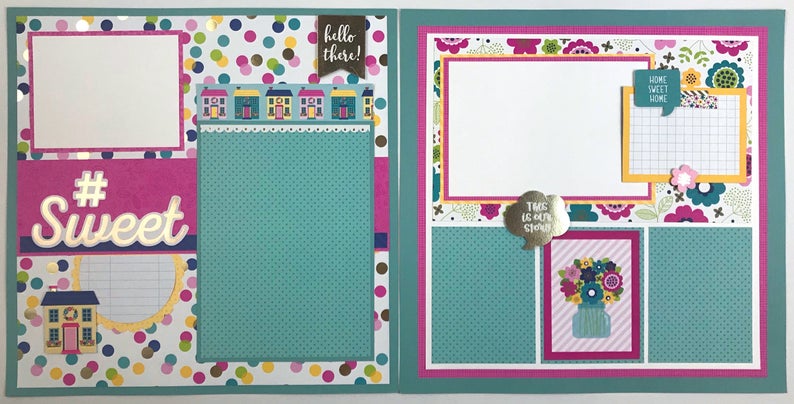 12x12 Family or Friend Layout Instructions, Digital Download