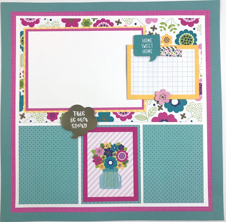 12x12 Family & Friend Layout Instructions ONLY
