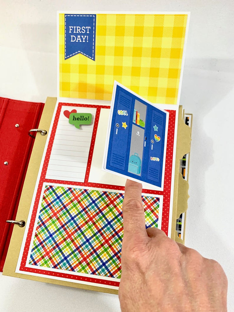 Back to School Scrapbook Instructions ONLY