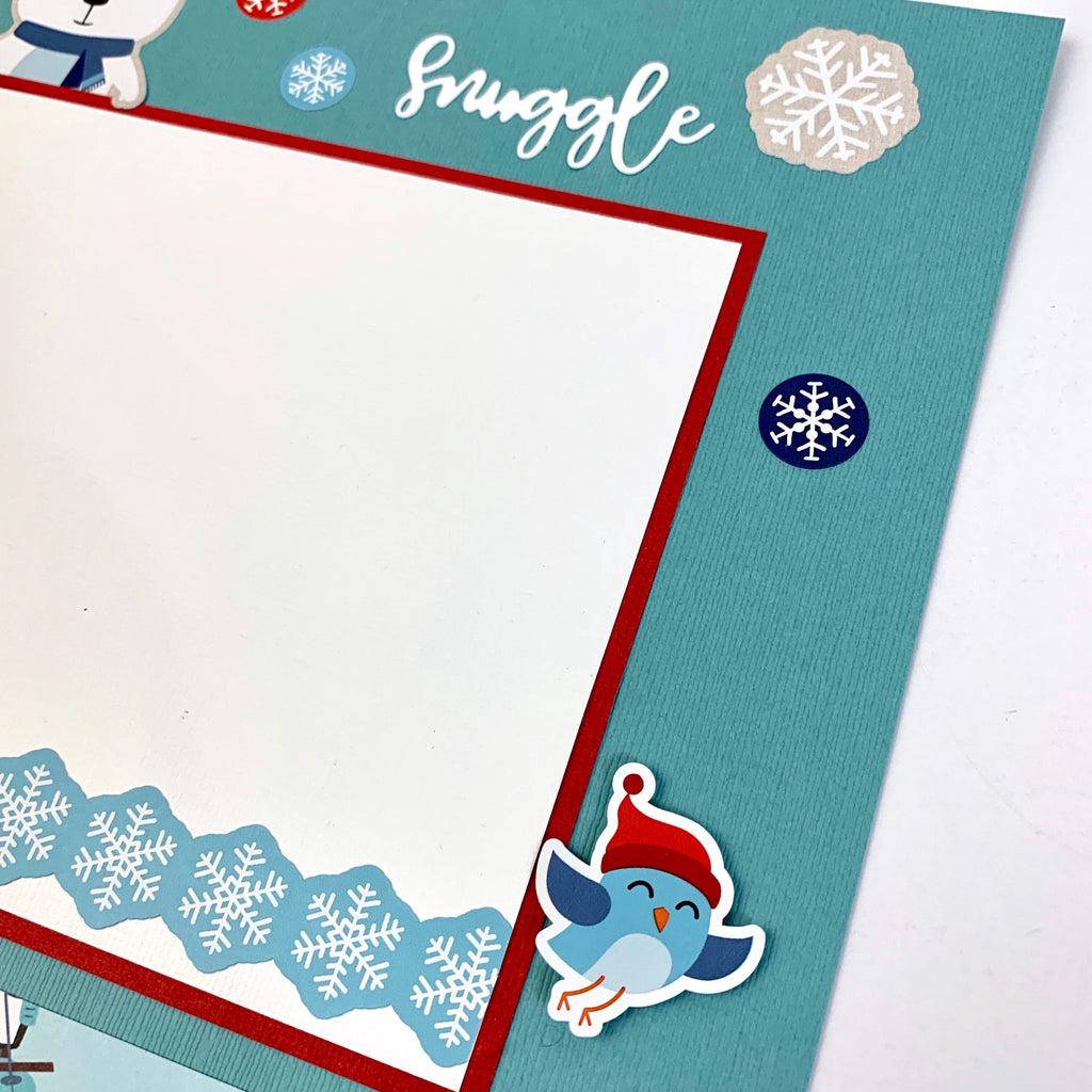 12x12 Celebrate Winter Layout Instructions, Digital Download