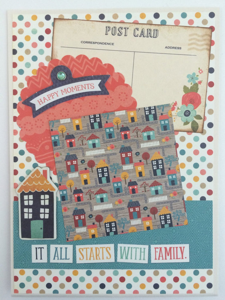 Family Stories Scrapbook Instructions ONLY