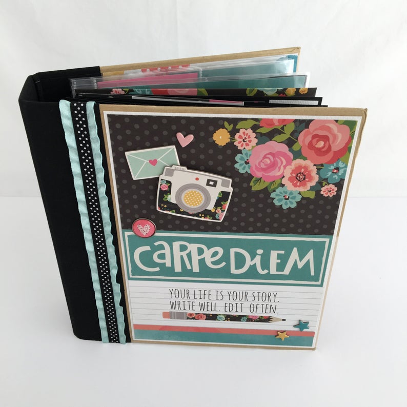 Carpe Diem Scrapbook Instructions ONLY