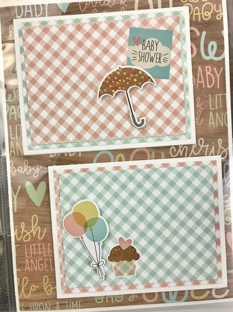 Pregnancy Scrapbook Stickers and Accessories Gift Set